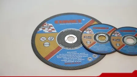 Disque de coupe 9′ ′ pour abrasif en acier Inox Metal avec certificats MPa