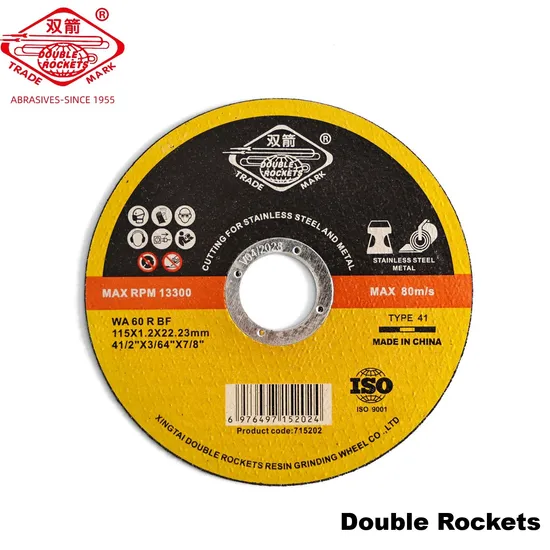 Outils abrasifs roue de disque de coupe pour le métal