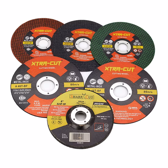 Roue abrasive pour pièces d'outils électriques, disque de coupe en métal de 4.5 pouces, 115x1,0x22,23 mm