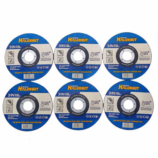 Roue de coupe de 115 mm, coupe en acier inoxydable, métal, disque de coupe